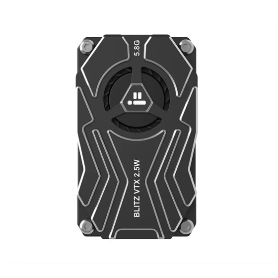 IFlight Whoop 5.8G 2.5W VTX 40CH Ventilateur de refroidissement pour drone à bande L et X Compatible 2-8S 25.5x25.5mm